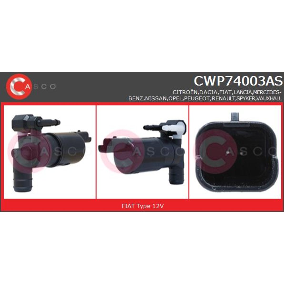 Pompka spryskiwacza CASCO CWP74003AS