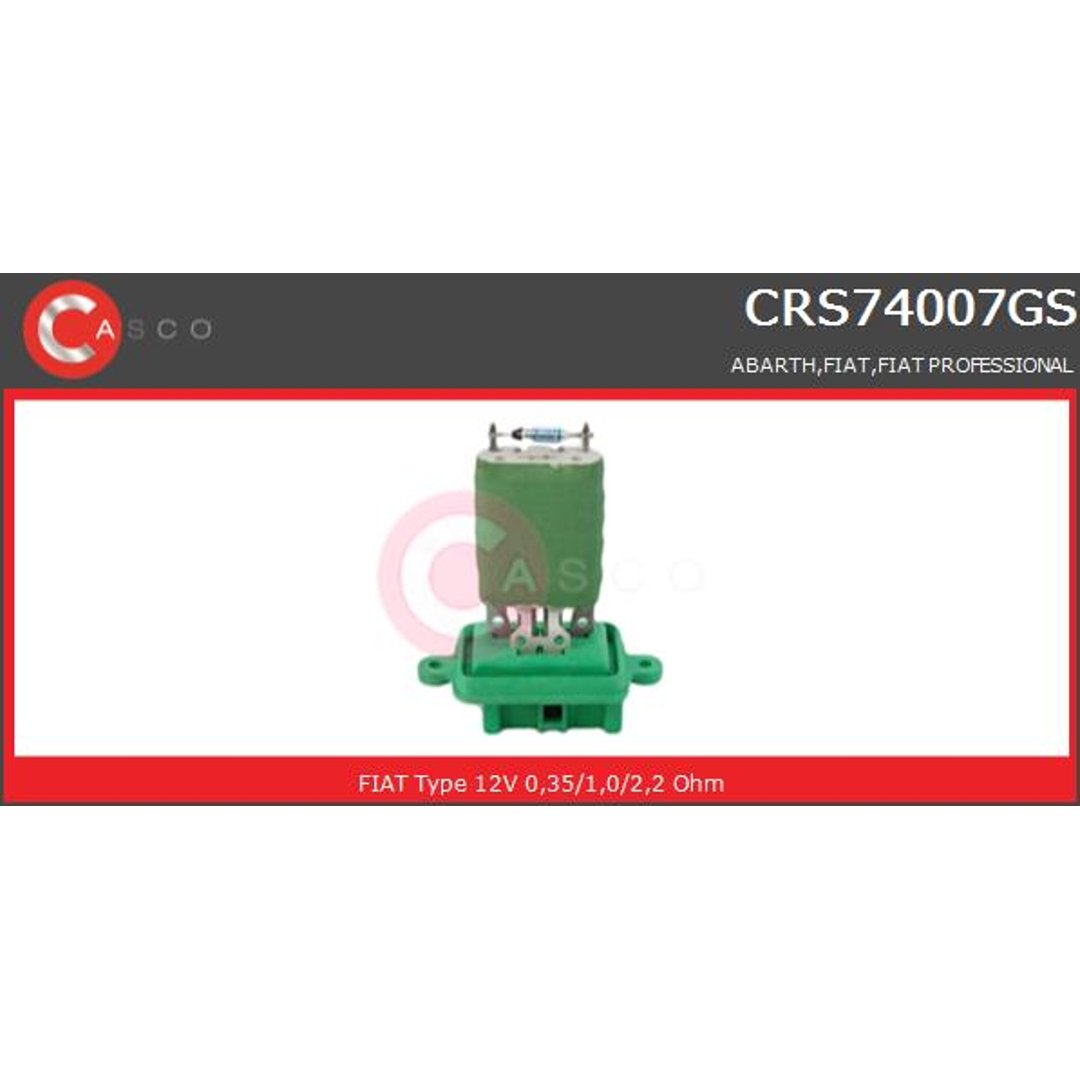 Opornik wentylatora CASCO CRS74007GS