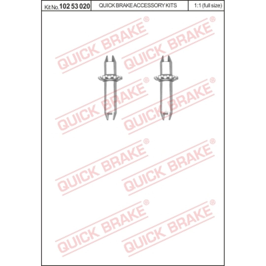 Nastawnik rozpieraka, układ hamulcowy Quick Brake 102 53 020
