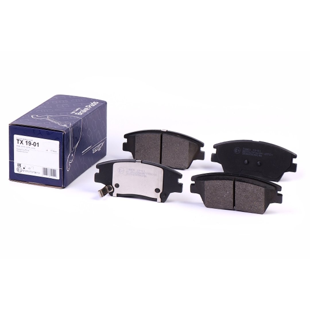 Zestaw klocków hamulcowych, hamulce tarczowe Tomex Brakes TX 19-01