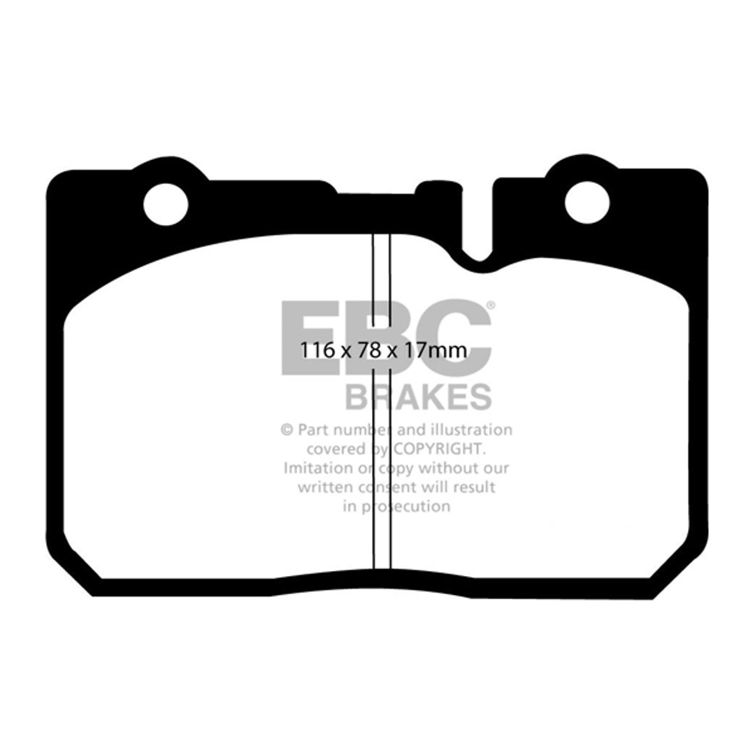 Klocki hamulcowe EBC BRAKES DP21154