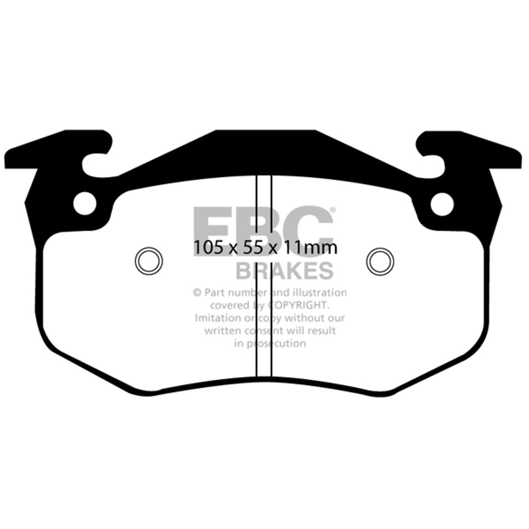 Klocki hamulcowe EBC BRAKES DP2983