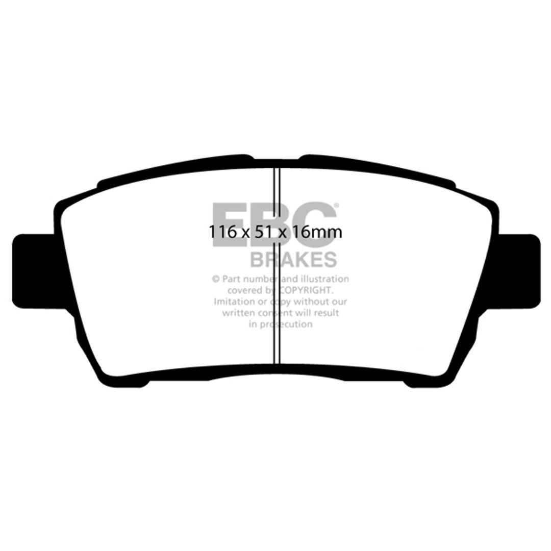 Klocki hamulcowe EBC BRAKES DP41295R