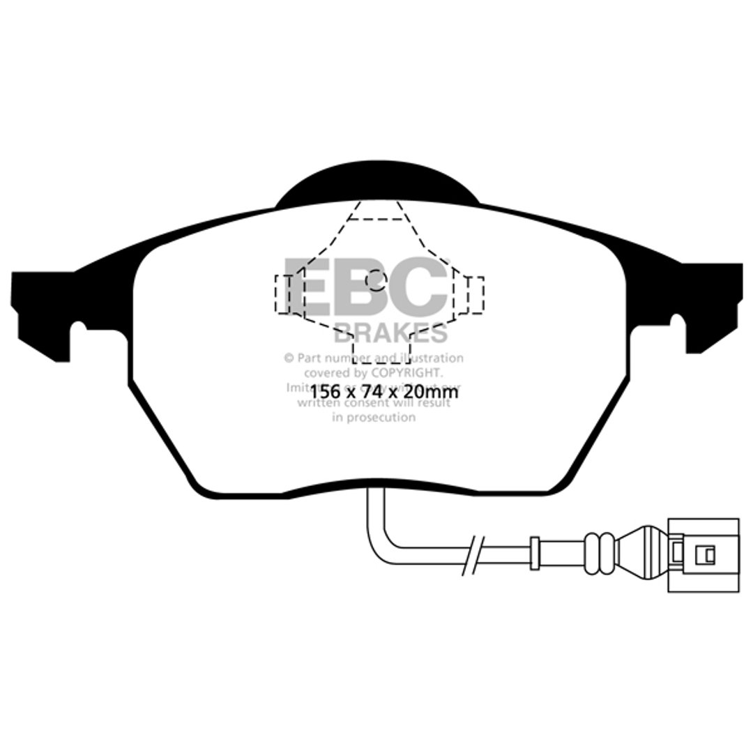 Klocki hamulcowe EBC BRAKES DP41330R