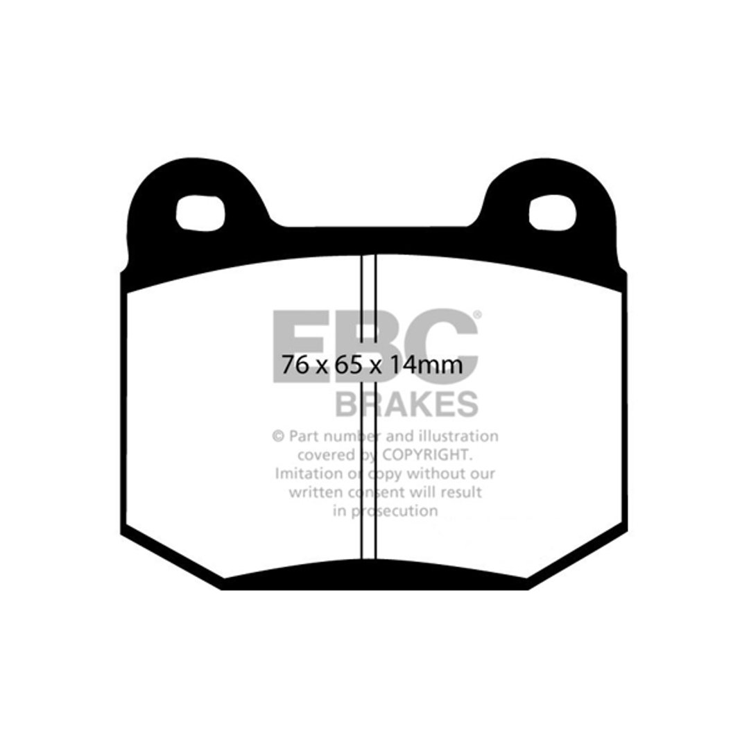EBC Brakes DP41538R klocki hamulcowe Yellowstuff DP41538R