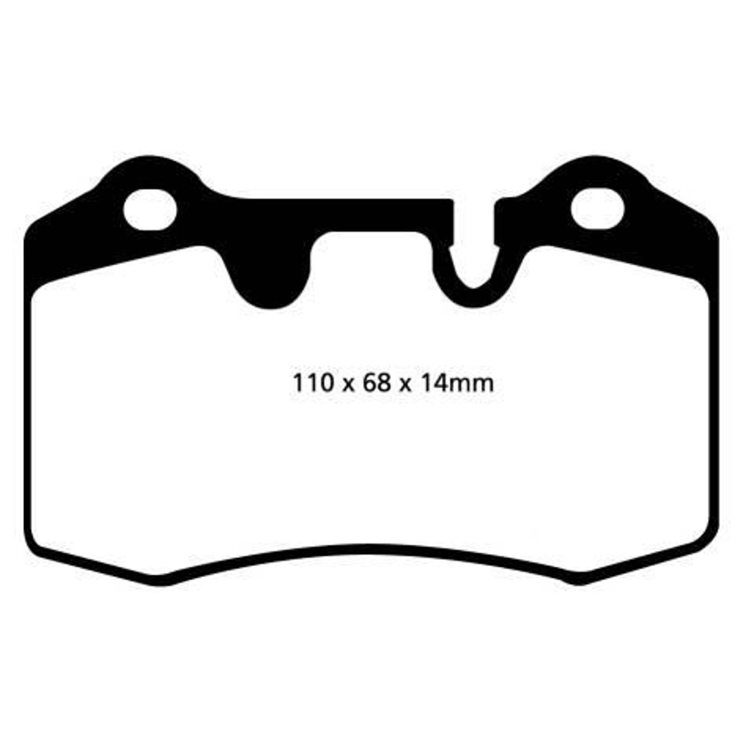 Klocki hamulcowe EBC BRAKES DP41909R