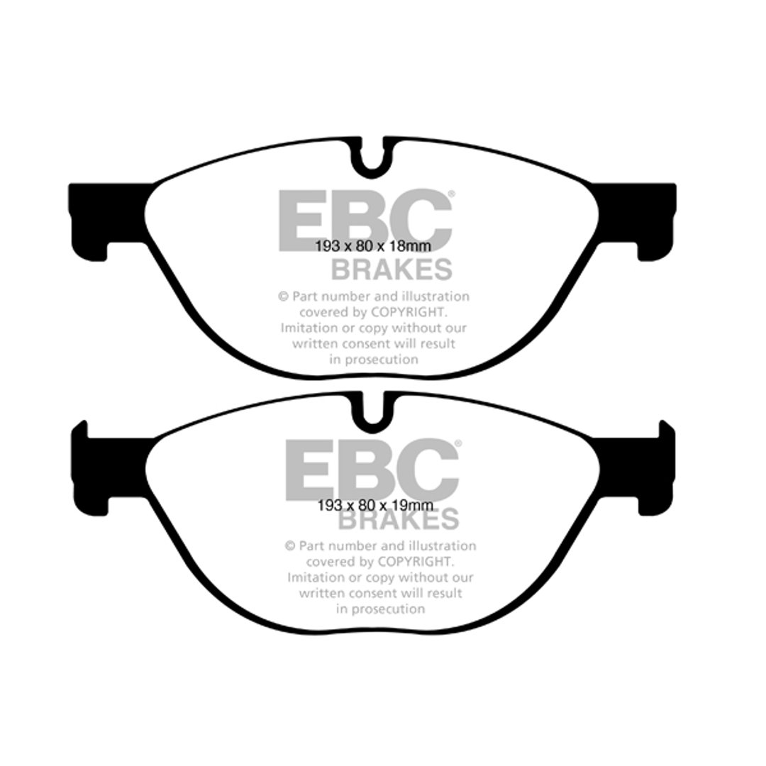 Klocki hamulcowe EBC BRAKES DP42019R