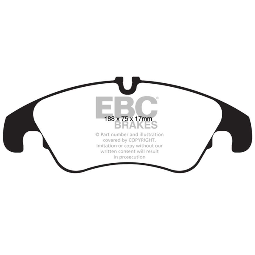 Klocki hamulcowe EBC BRAKES DP42022R