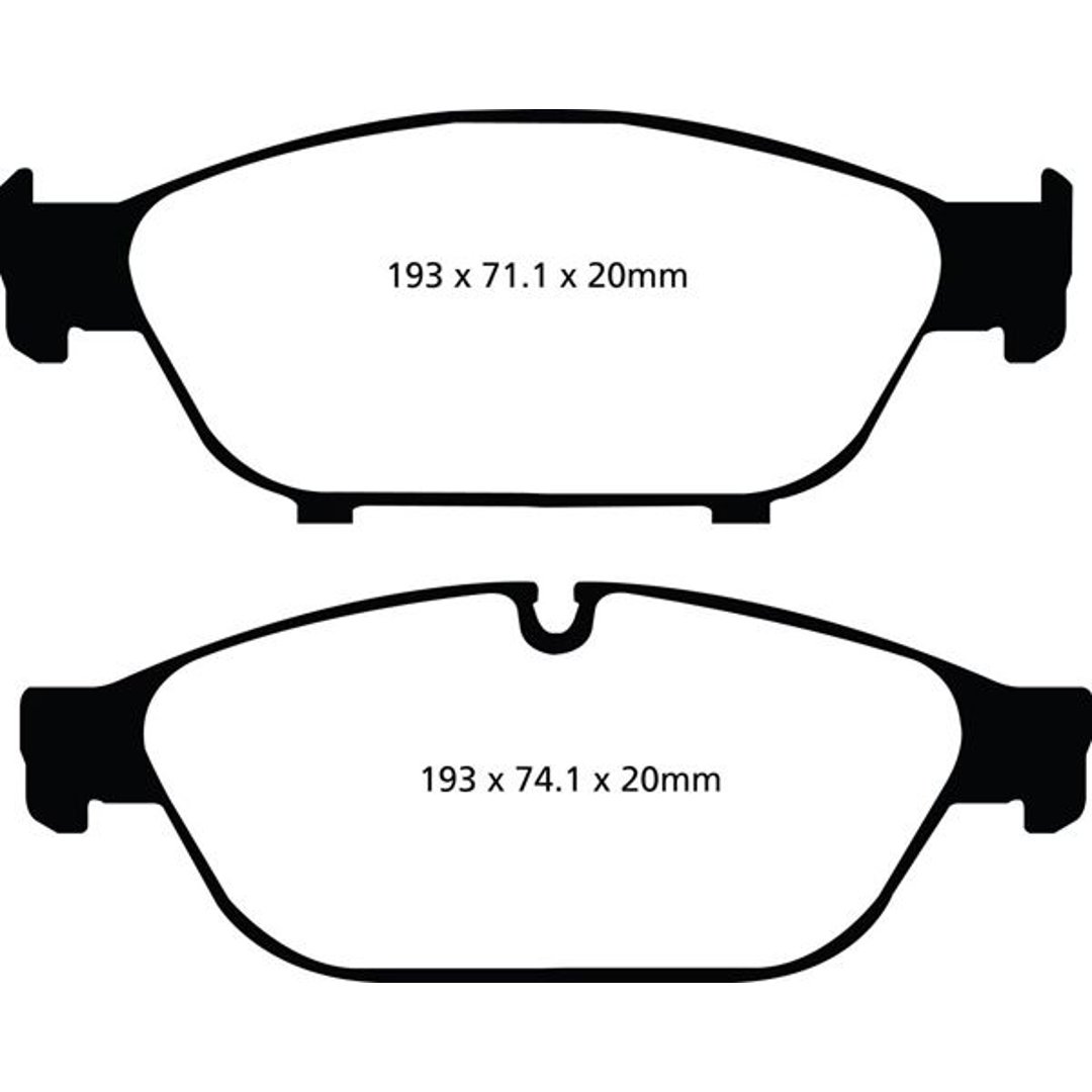 Klocki hamulcowe EBC BRAKES DP42086R