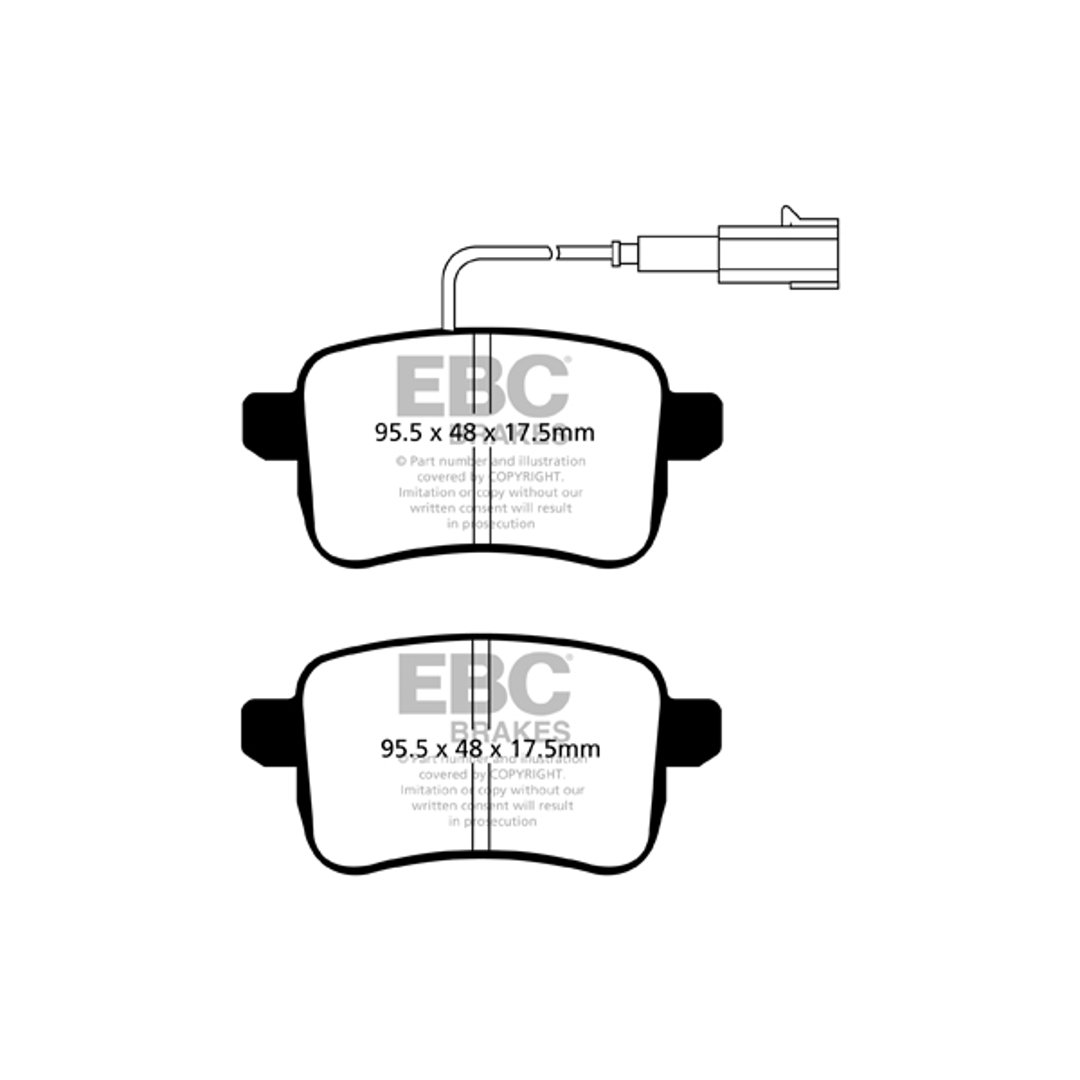 Klocki hamulcowe EBC BRAKES DP42079R