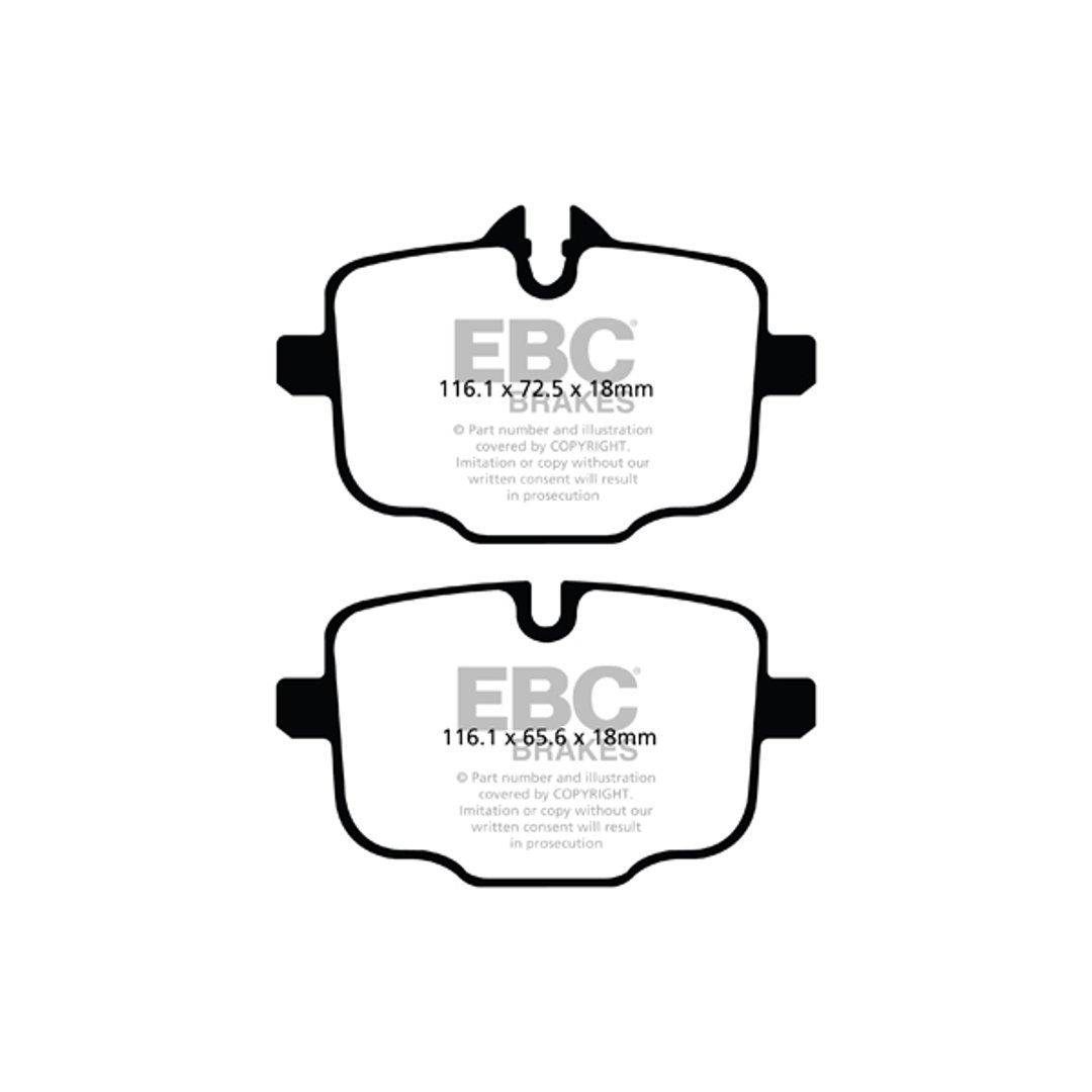Klocki hamulcowe EBC BRAKES DP42089R