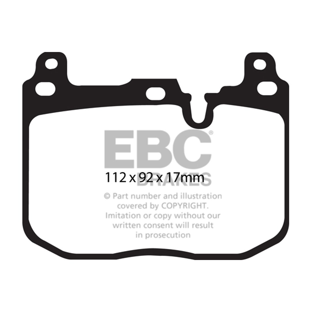 Klocki hamulcowe EBC BRAKES DP42130R