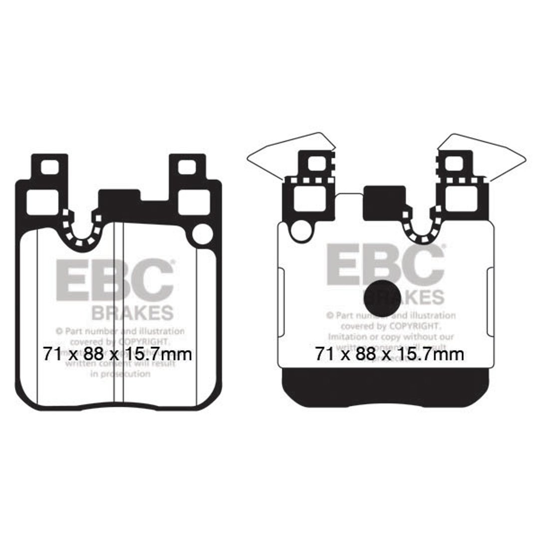 Klocki hamulcowe EBC BRAKES DP42133R