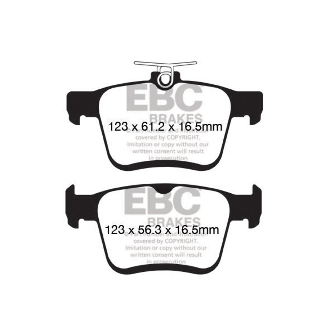 Klocki hamulcowe EBC BRAKES DP42153R