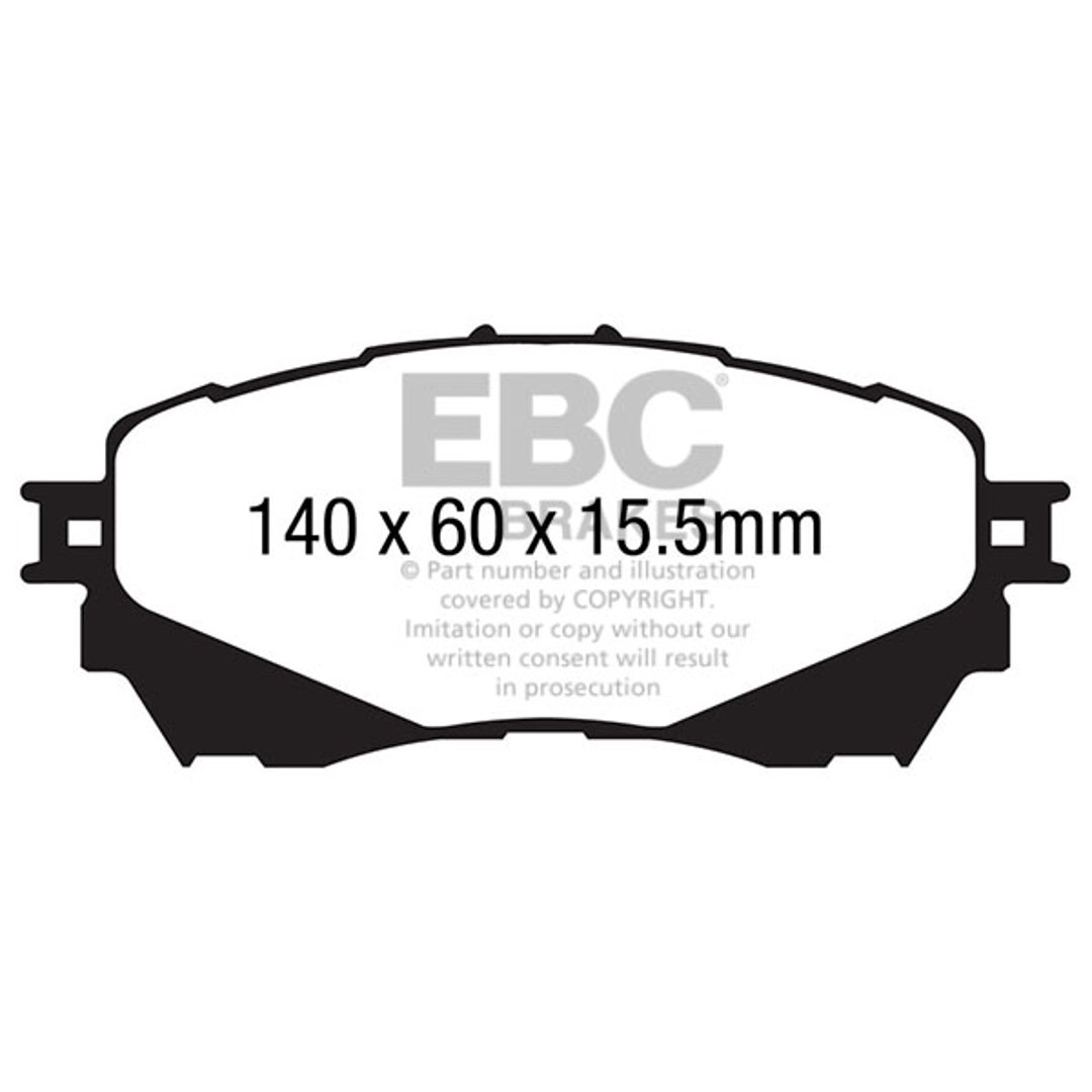 Klocki hamulcowe EBC BRAKES DP42170R