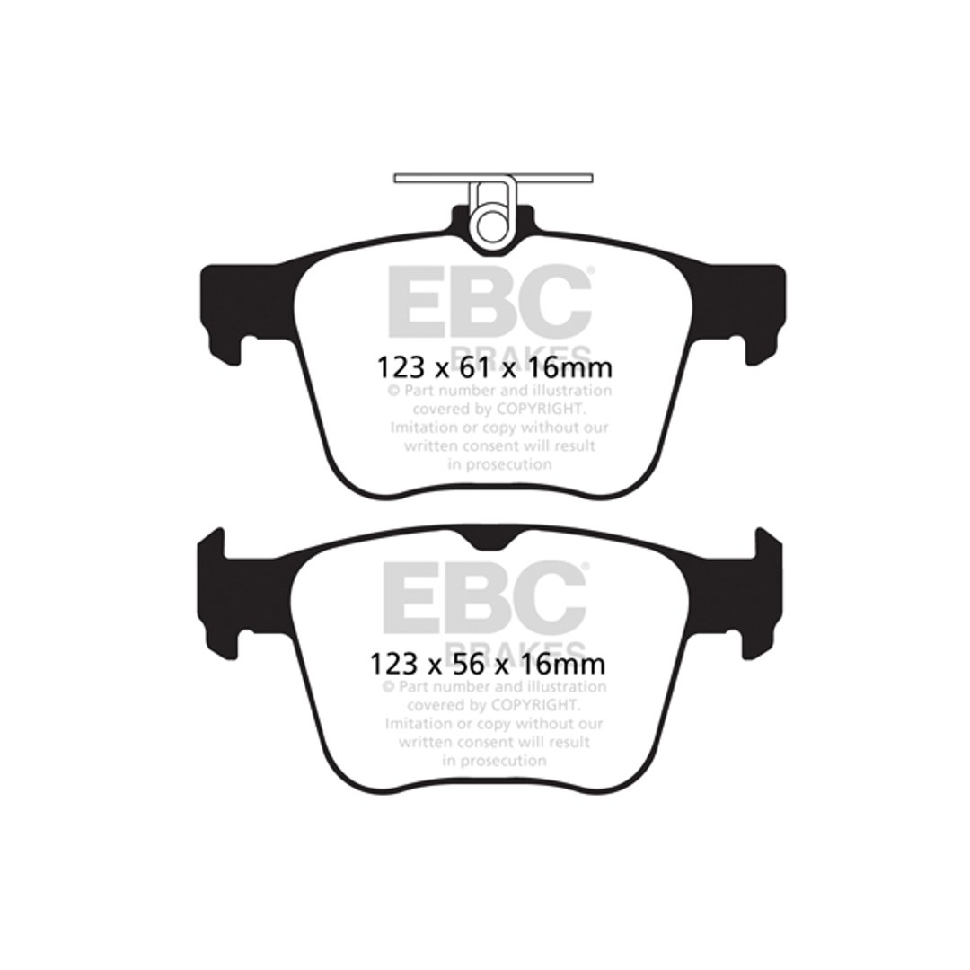 Klocki hamulcowe EBC BRAKES DP42173R