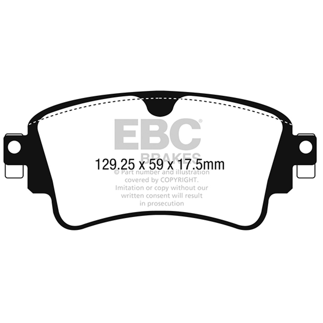Klocki hamulcowe EBC BRAKES DP42254R
