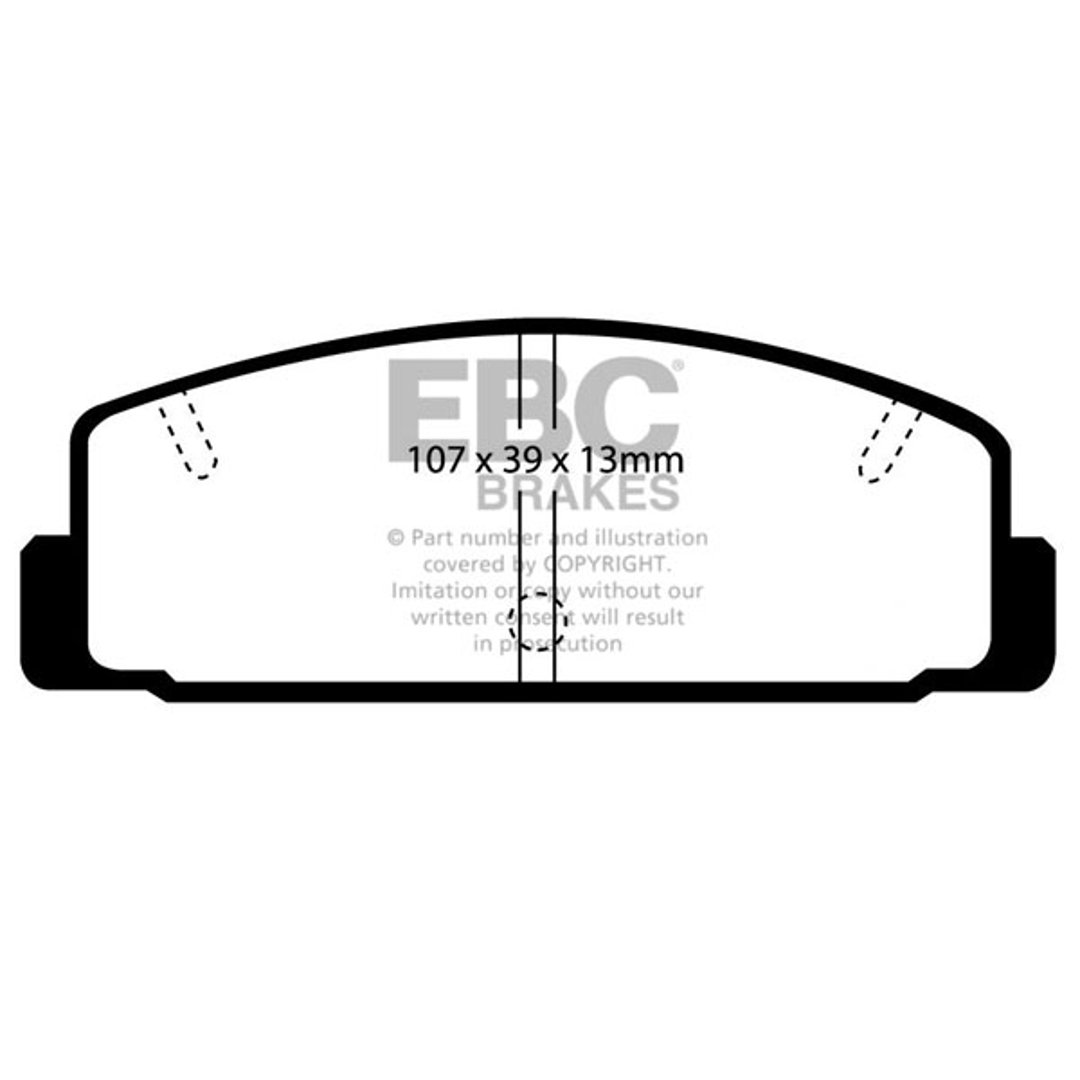Klocki hamulcowe EBC BRAKES DP4729R
