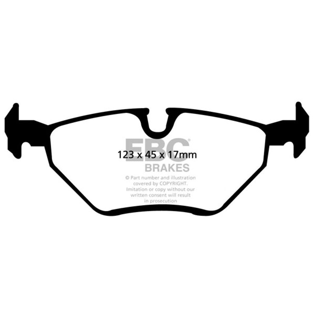 Klocki hamulcowe EBC BRAKES DP51289NDX