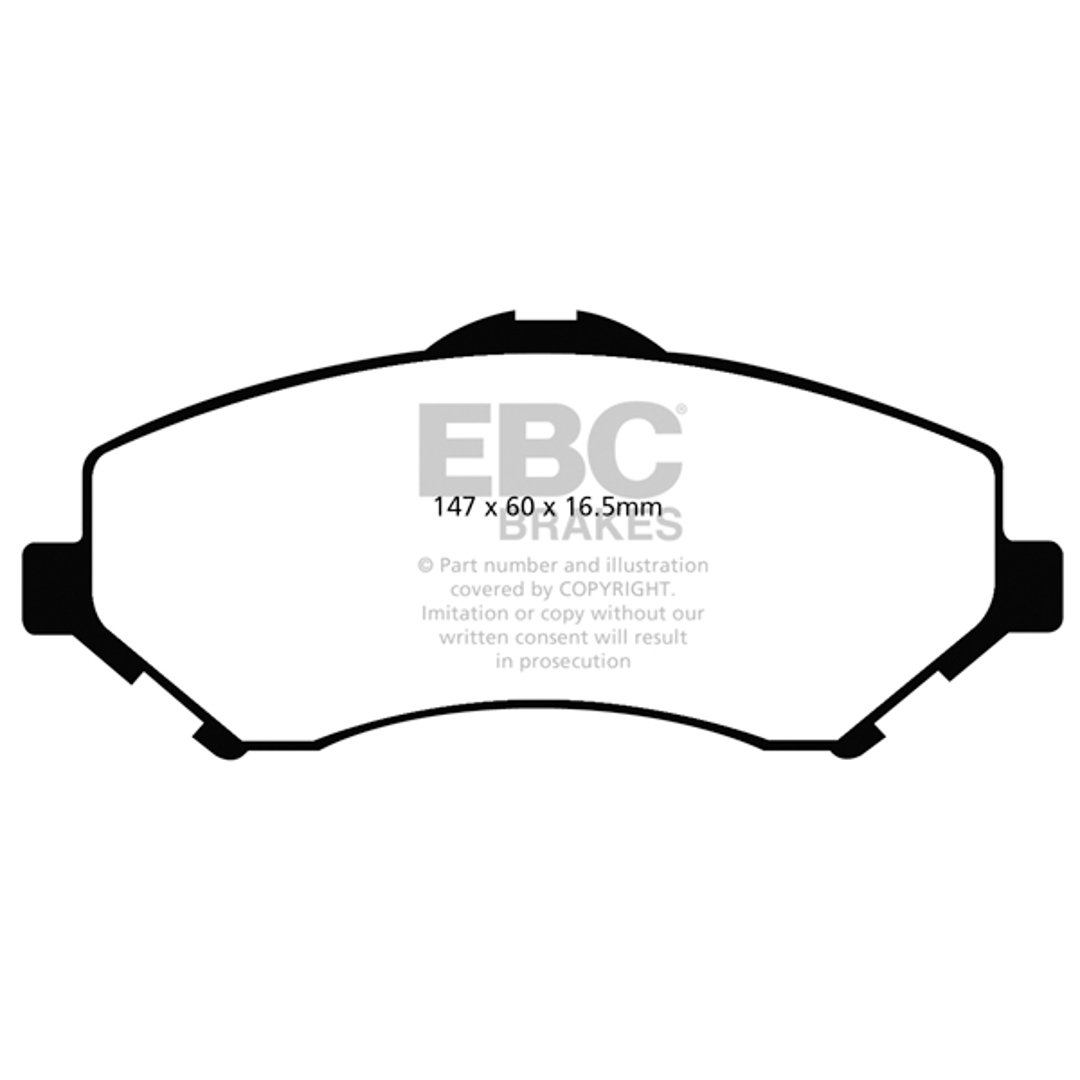 EBC Brakes dp61798 Greens Tuff okładziny hamulcowe DP61798