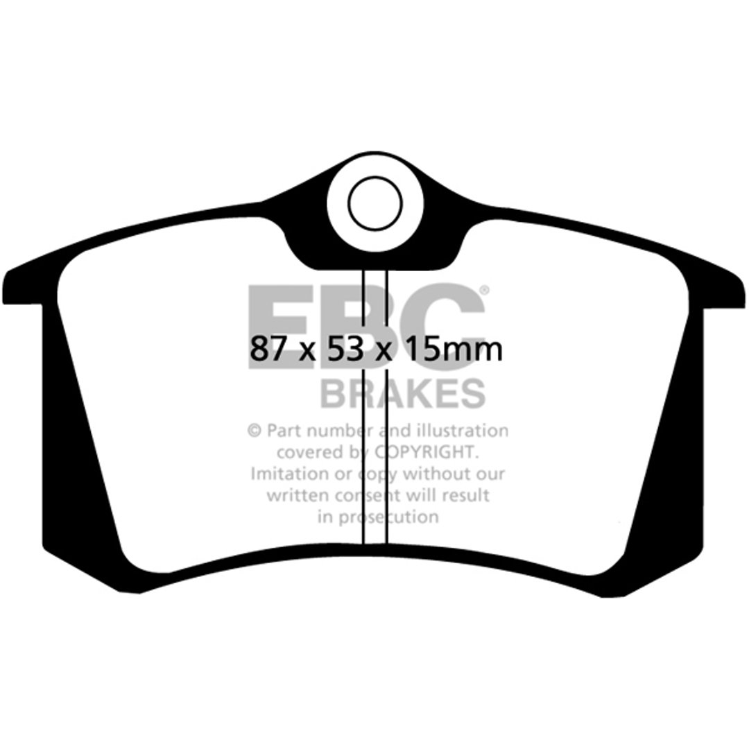 Klocki hamulcowe EBC BRAKES DP680