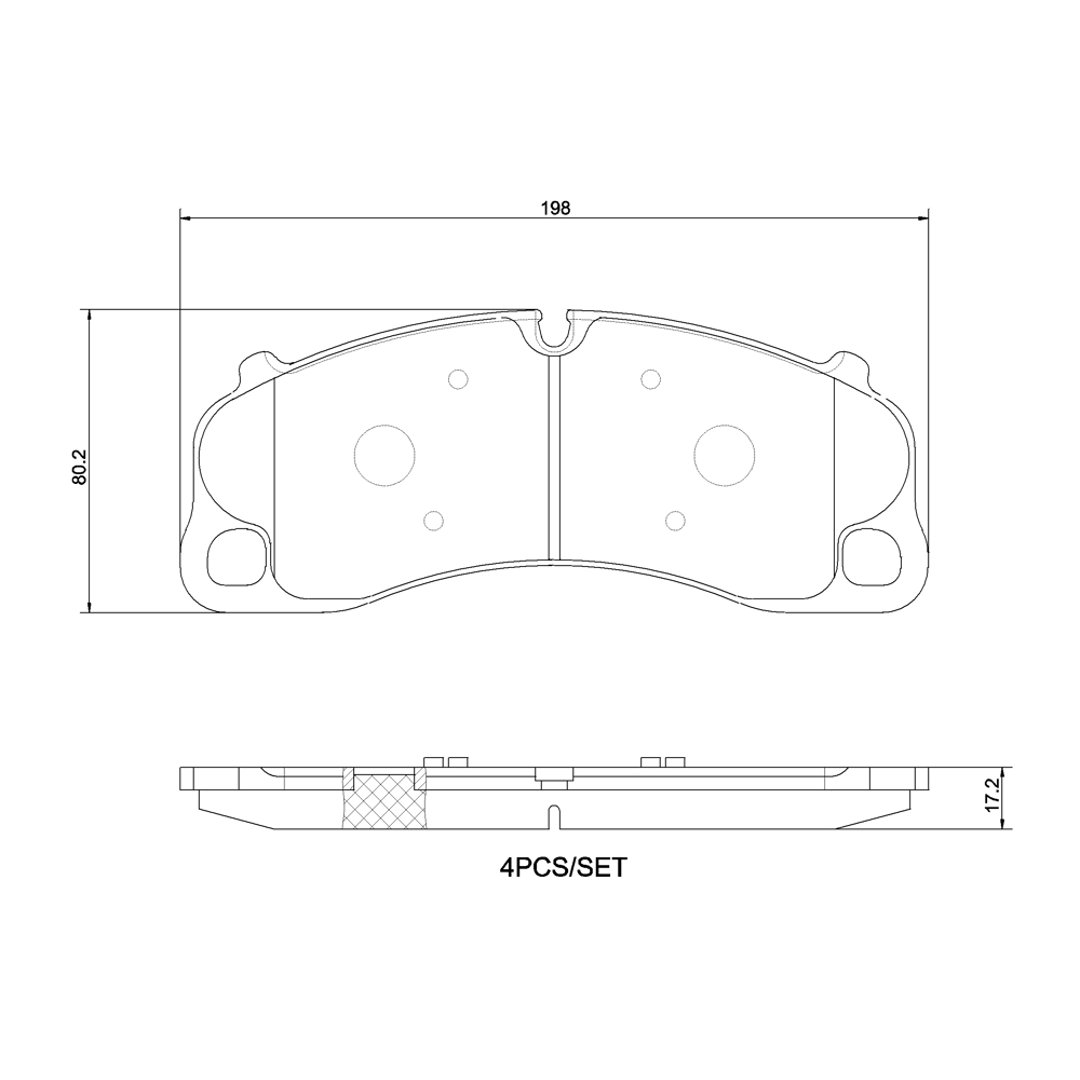 Klocki hamulcowe BREMBO P 65 045