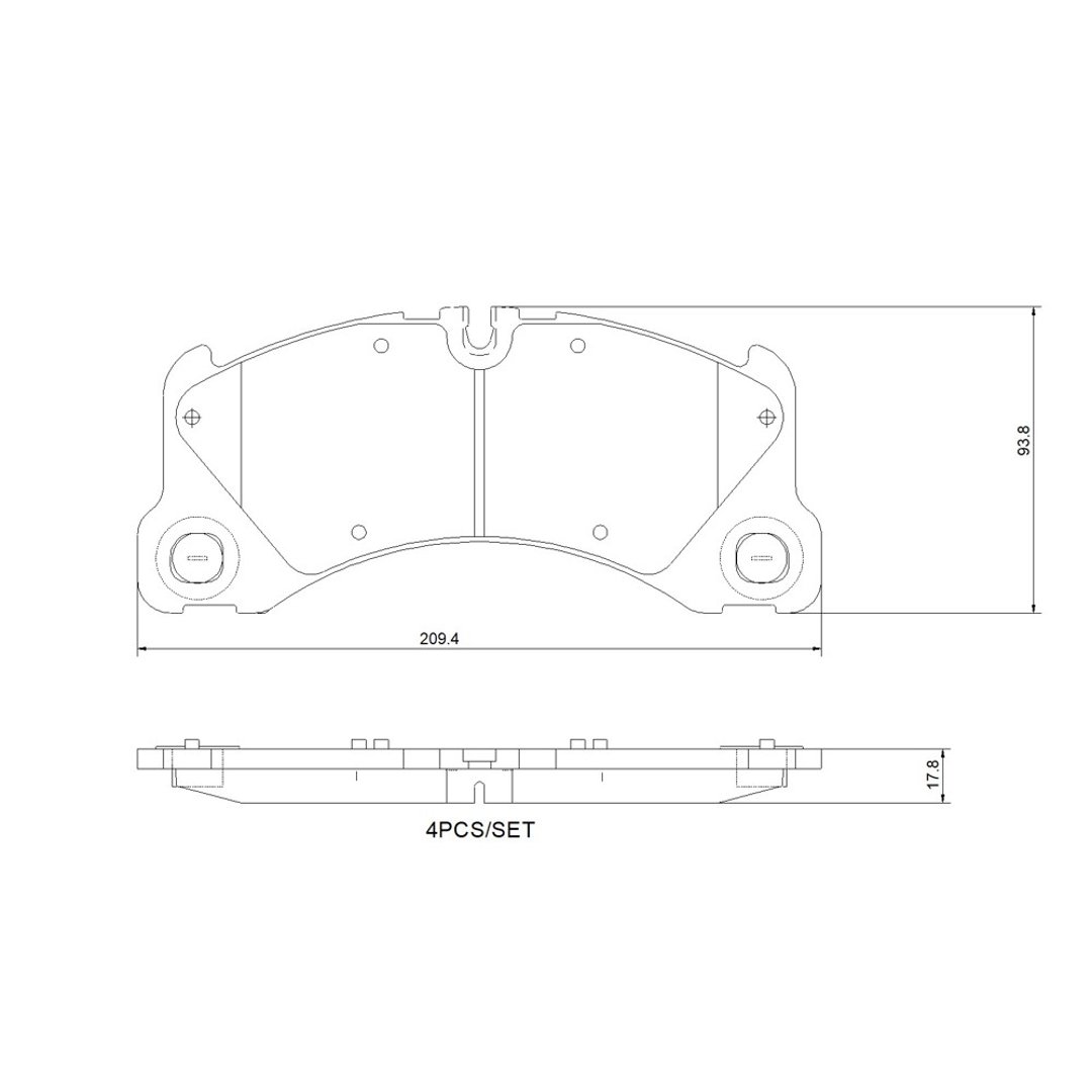 Klocki hamulcowe BREMBO P 65 046