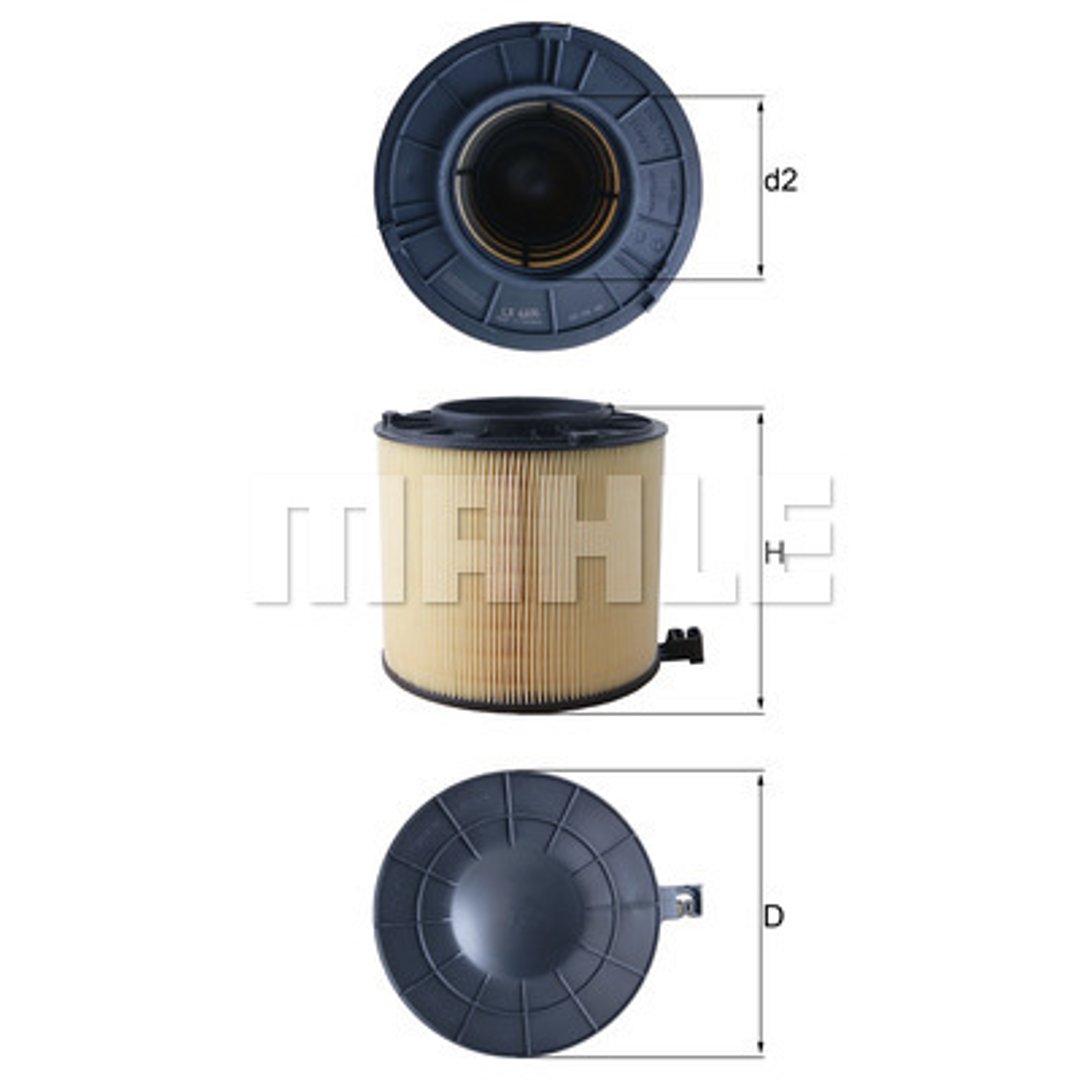 Filtr powietrza Mahle LX 4406