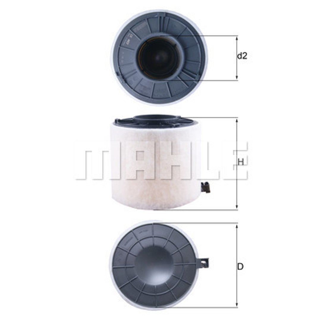 Filtr powietrza Mahle LX 4407