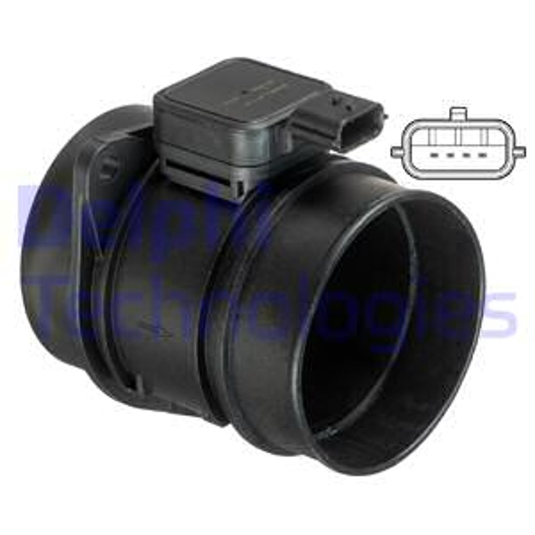 Przepływomierz masowy powietrza DELPHI AF10628-12B1