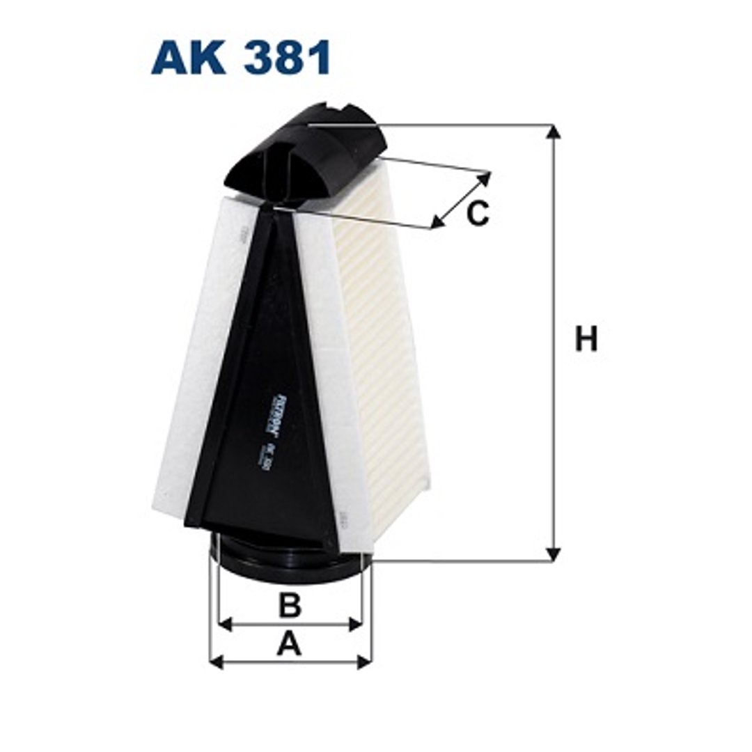 Filtron AK 381 Filtr powietrza AK381