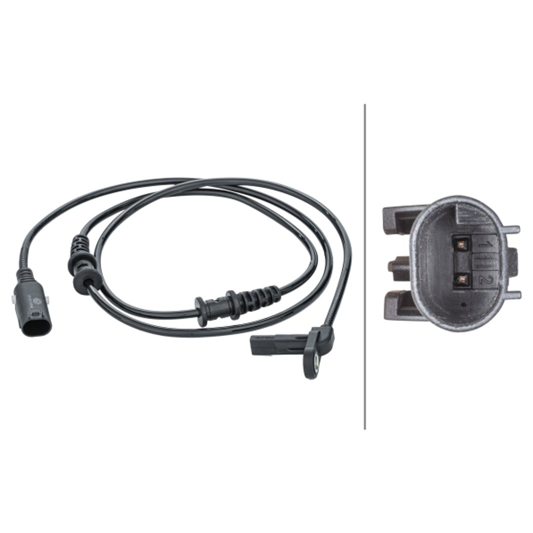 Czujnik prędkości obrotowej koła HELLA 6PU 012 679-951
