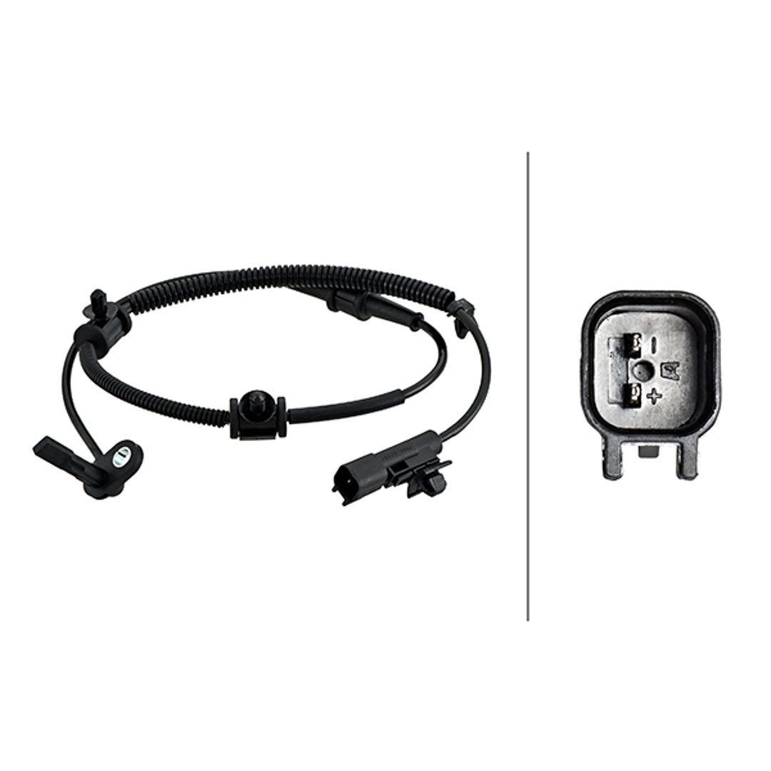 Czujnik, prędkość obrotowa koła Hella 6PU 230 048-171