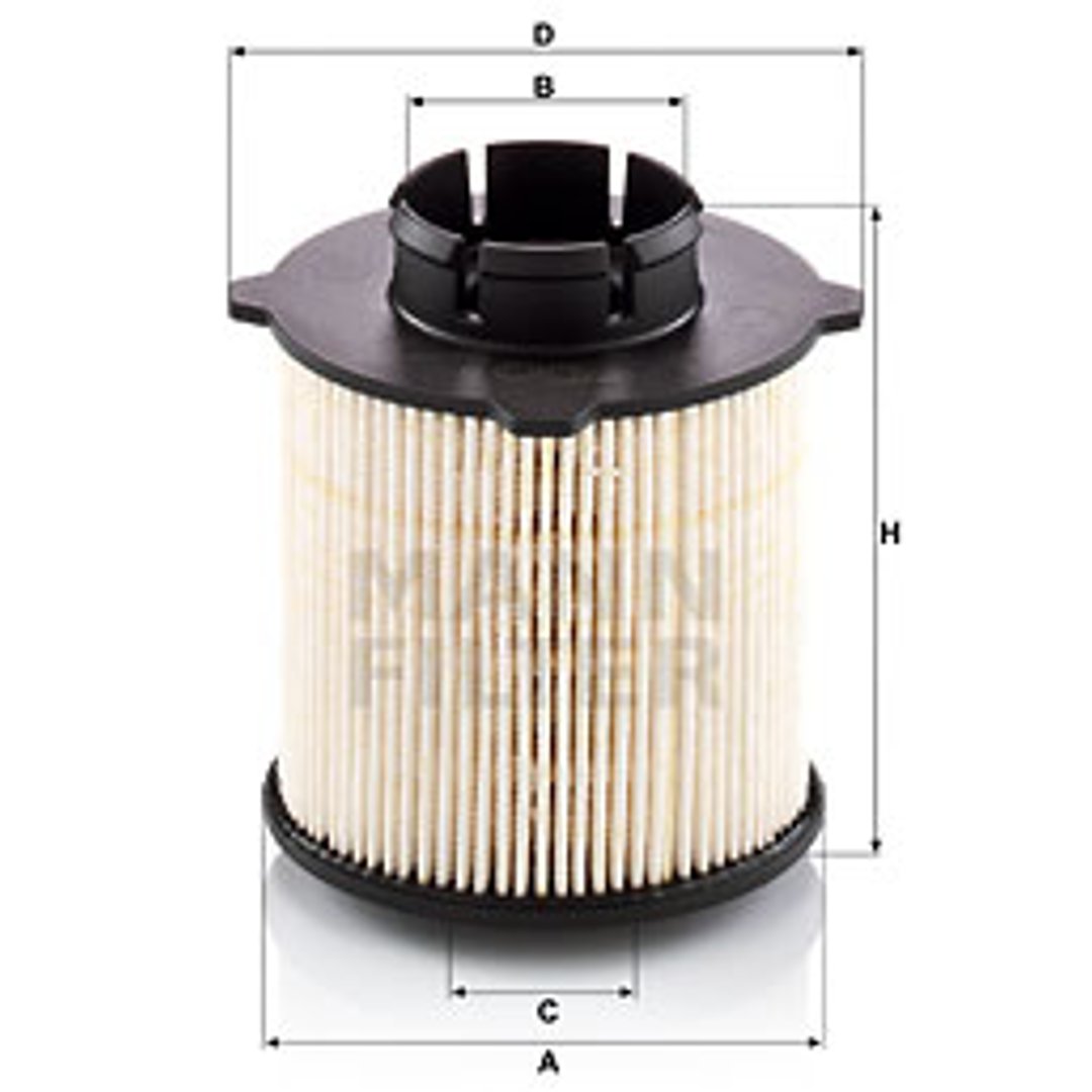 MANN-FILTER Pu 9001/1 X Filtr Paliwa Zestaw Filtrów Paliwa z Uszczelką Zestawem Uszczelniaczy dla Samochodów Osobowych