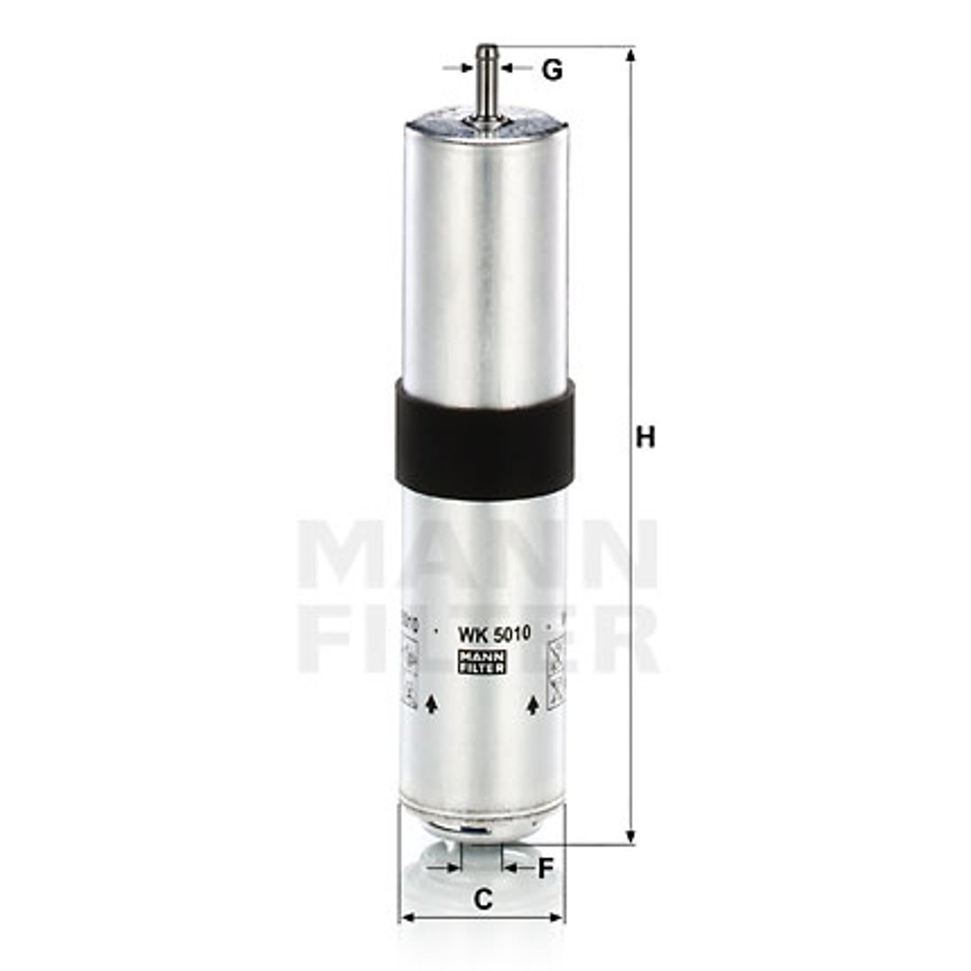MANN FILTER FILTR PALIWA WK5010Z BMW 3 E90 E91 E92 DIESEL 10-