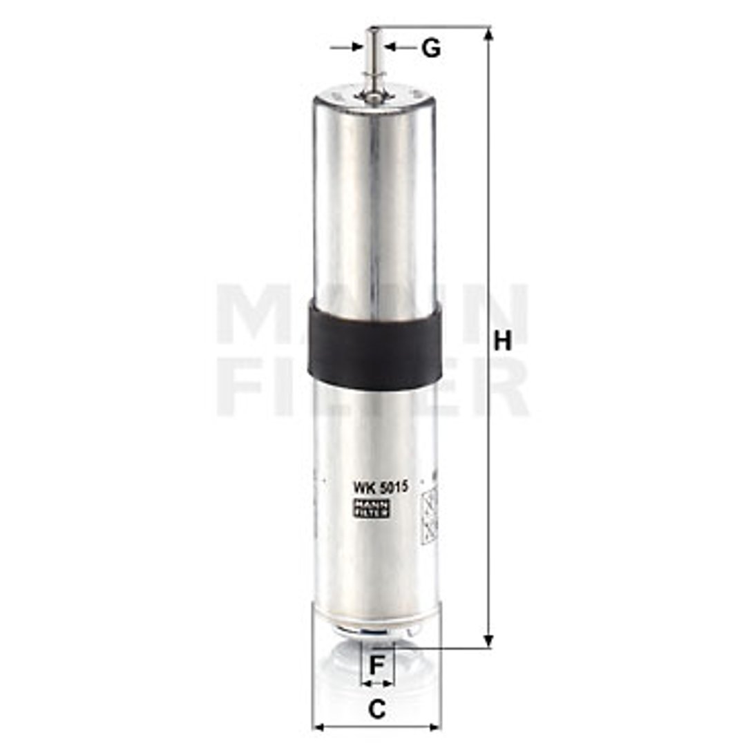 Filtr paliwa MANN-FILTER WK 5015