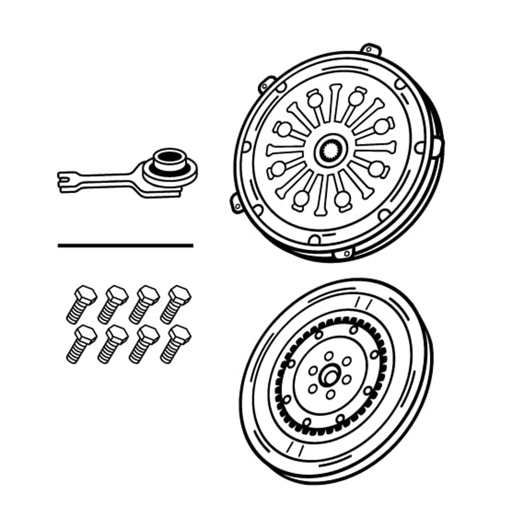 Zestaw sprzęgła VALEO 855302