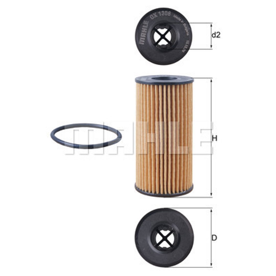 Filtr oleju Mahle OX 1308D