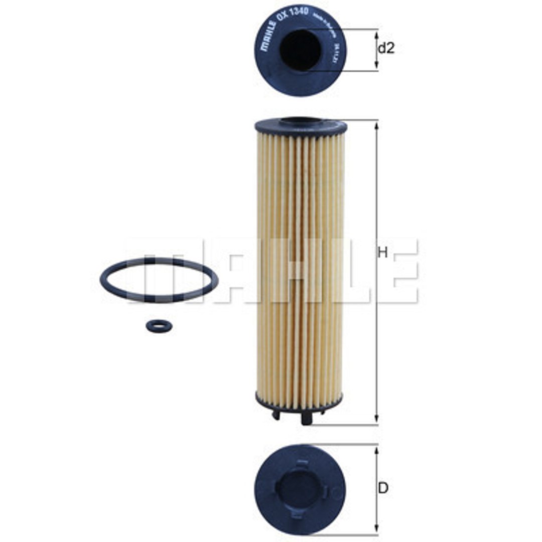 Filtr oleju Mahle OX 1340D