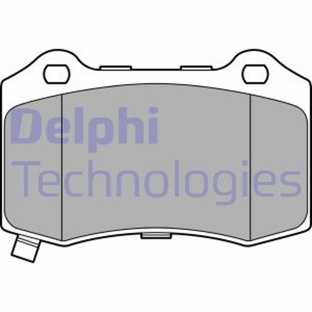 Klocki hamulcowe - komplet DELPHI LP3676
