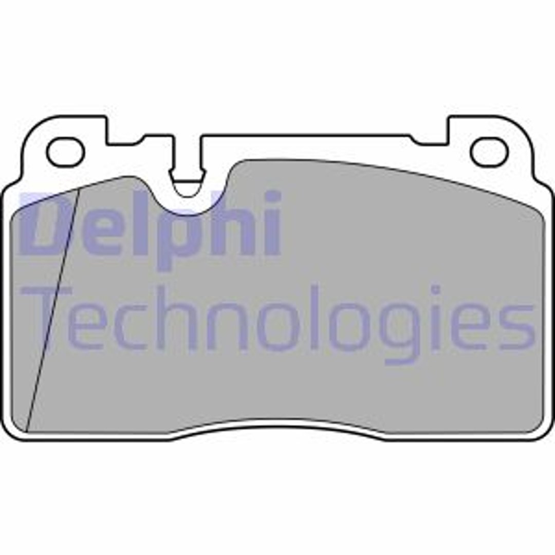 Klocki hamulcowe - komplet DELPHI LP3677