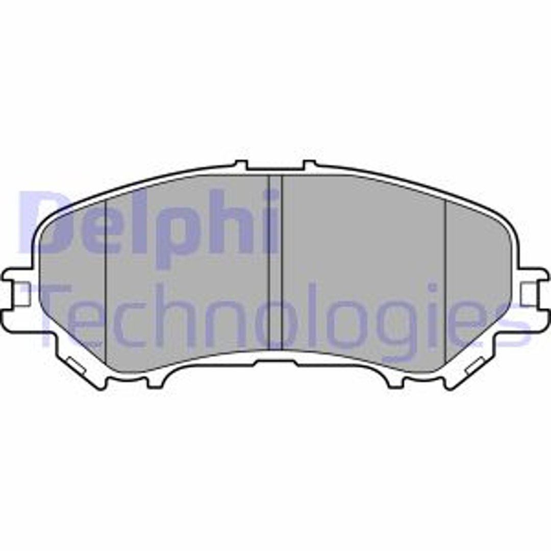 Klocki hamulcowe - komplet DELPHI LP3693