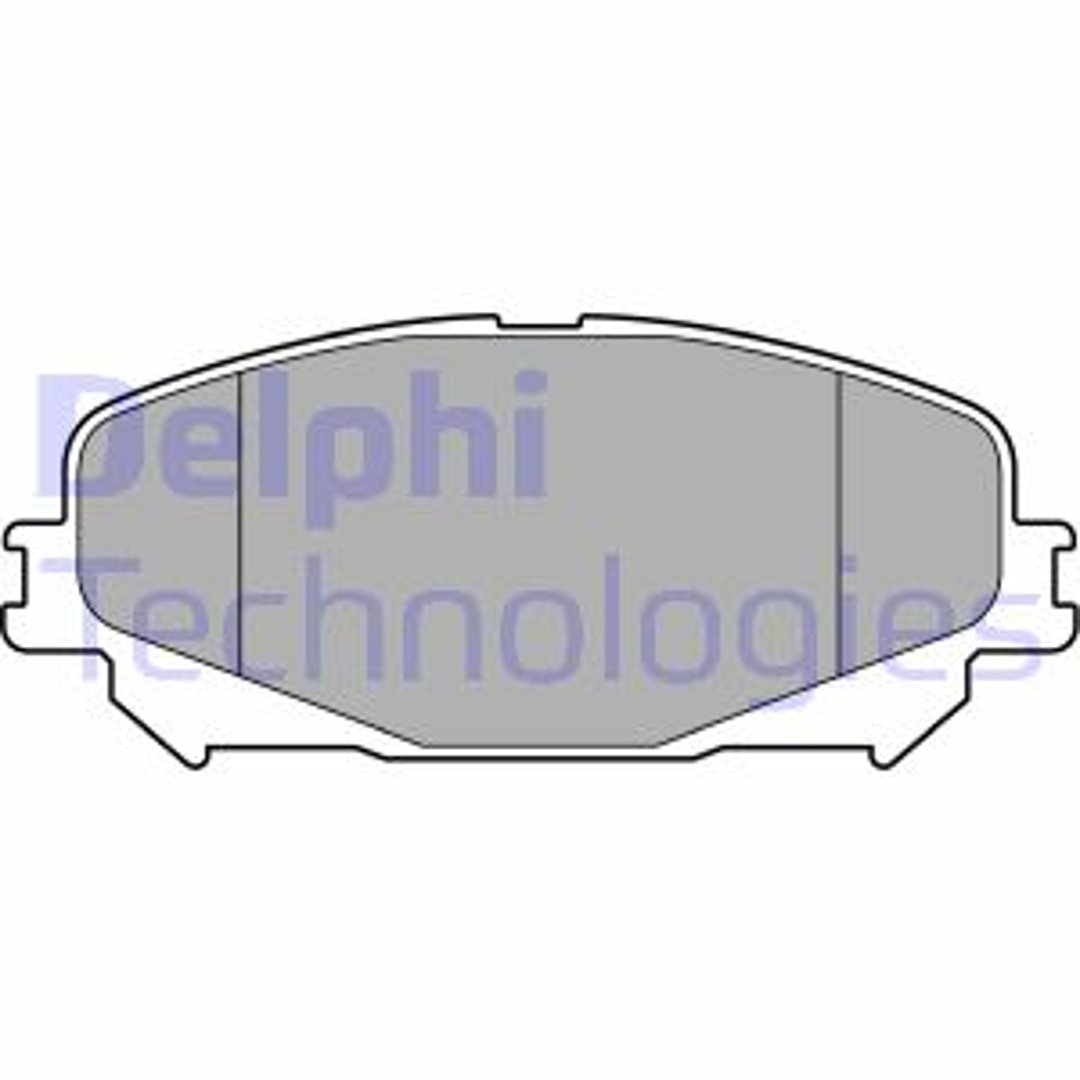 Klocki hamulcowe - komplet DELPHI LP3734
