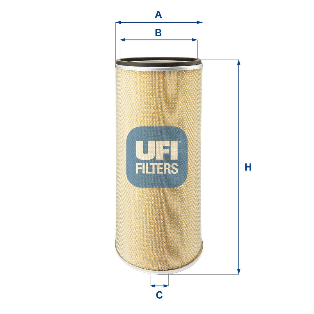 Filtr powietrza UFI 27.436.00