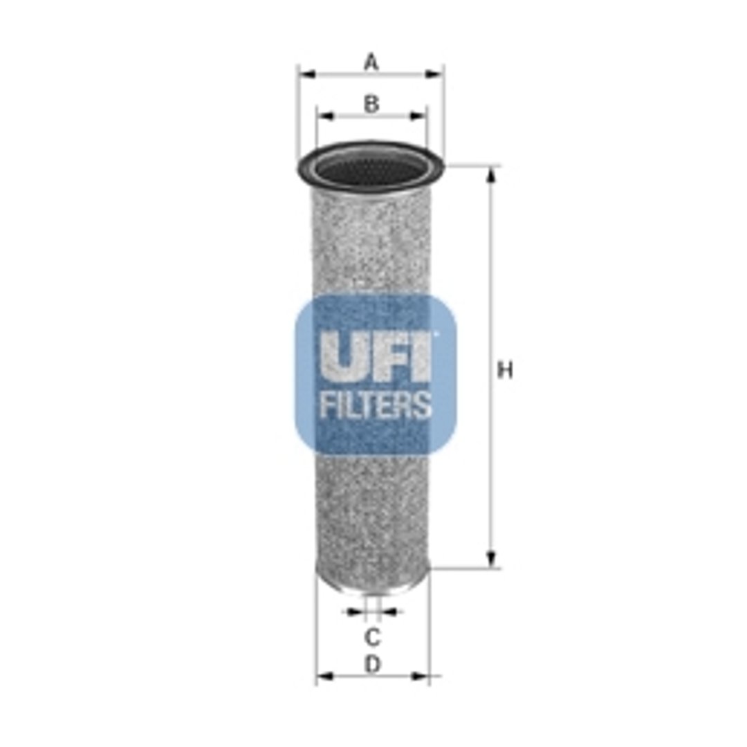 Filtr powietrza UFI 27.C57.00