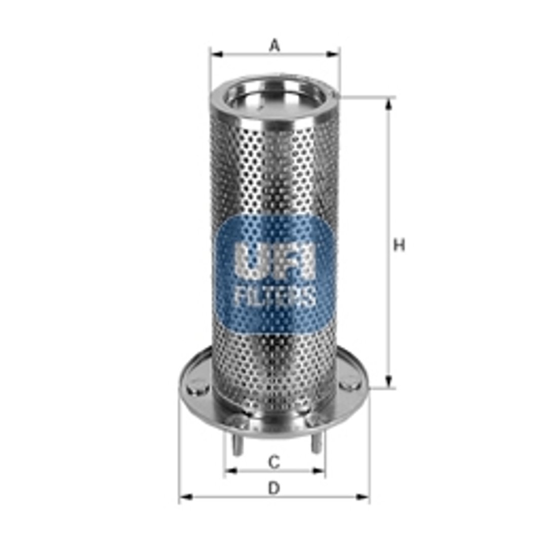 Filtr powietrza UFI 27.D08.00