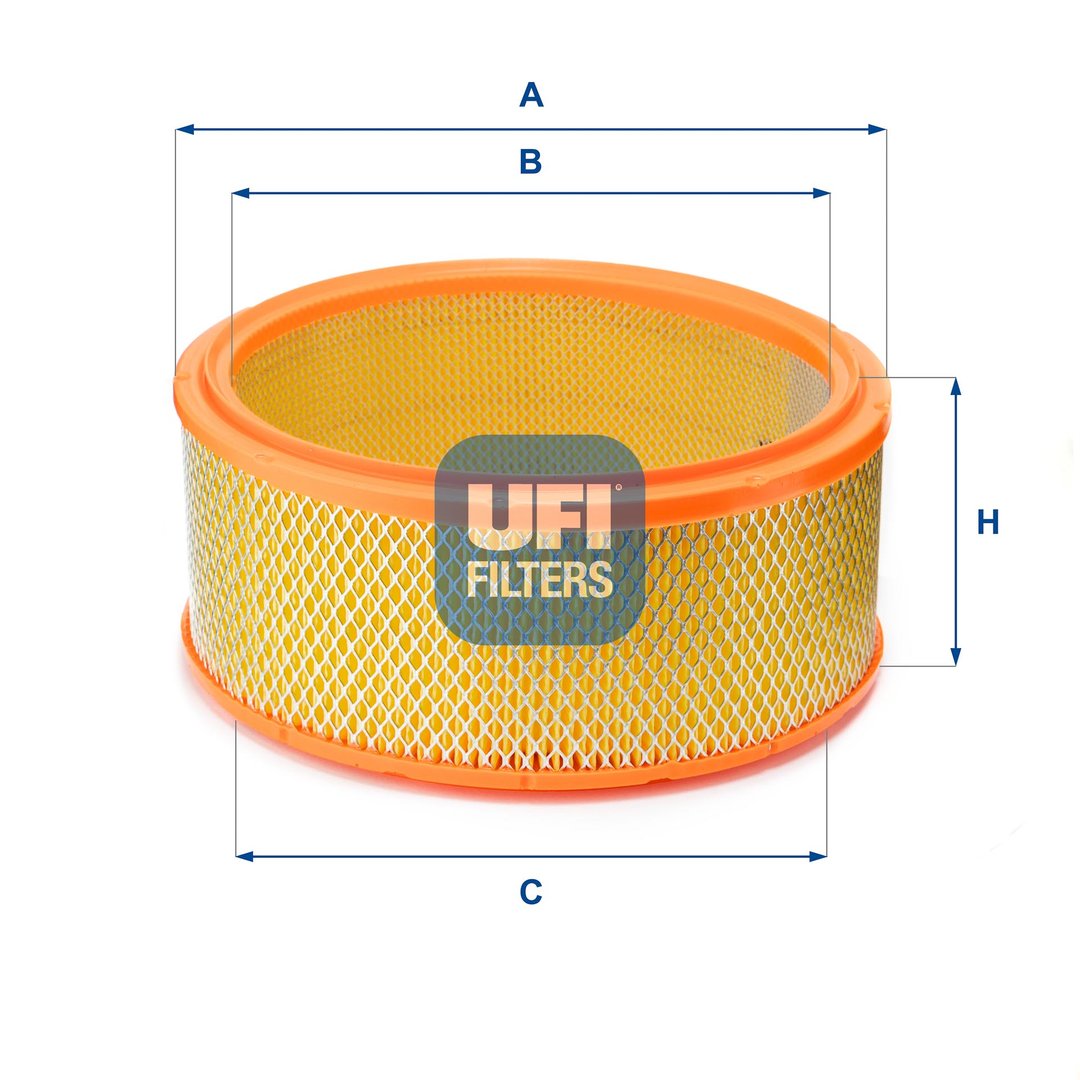 Filtr powietrza UFI 27.B87.00