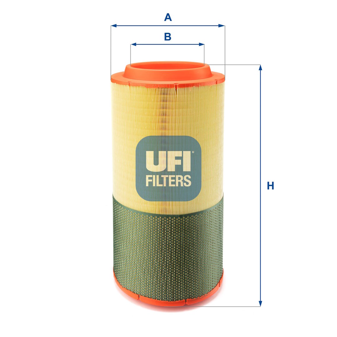 Filtr powietrza UFI 27.B89.00