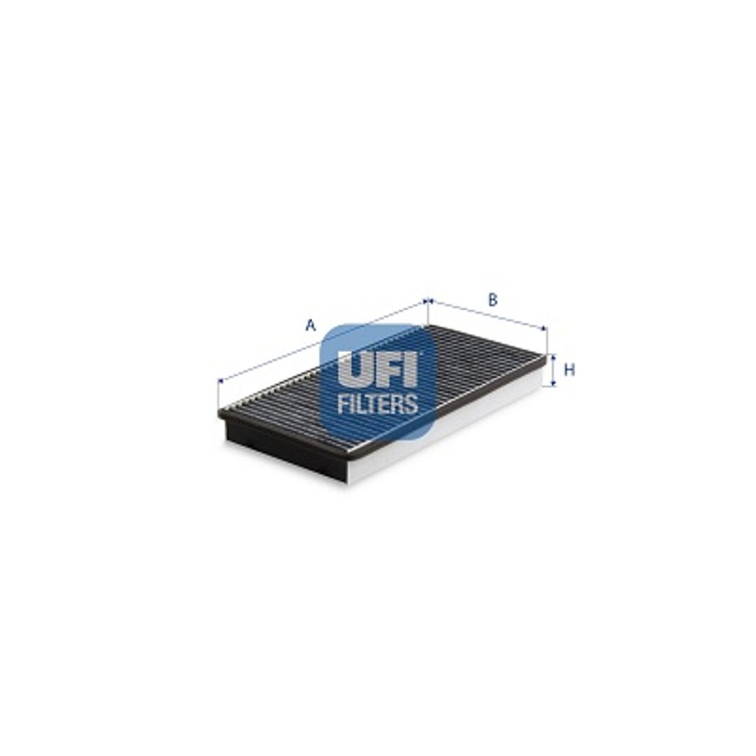 Filtr, wentylacja przestrzeni pasażerskiej UFI Filtry 54.389.00