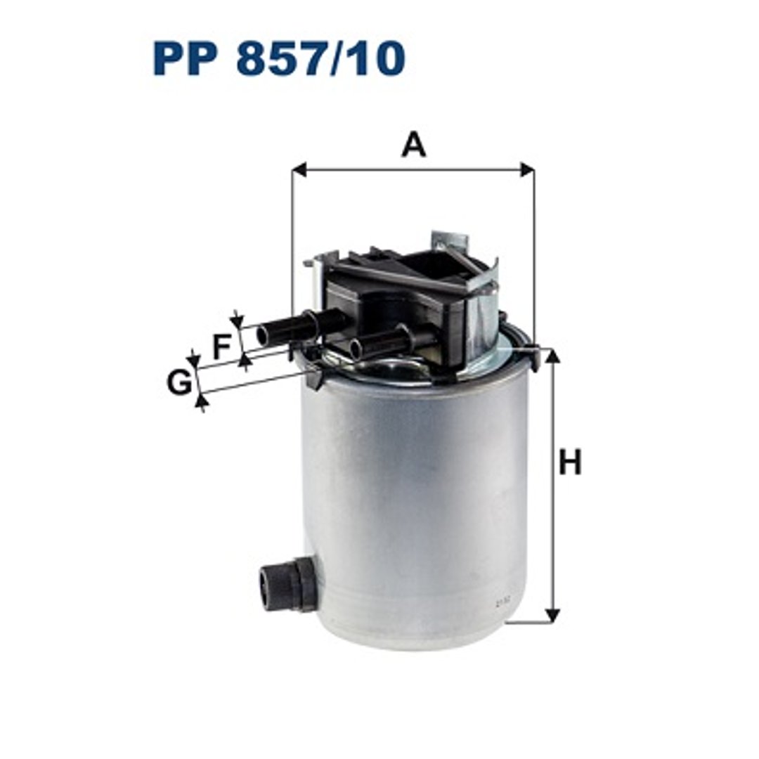 Filtr paliwa Filtron PP 857/10